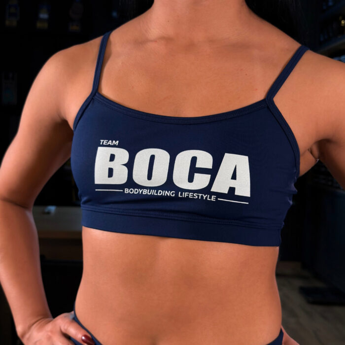 Conjunto Feminino Team Boca <small>(Top alça fina e shorts com bolso lateral)</small> - Imagem 14