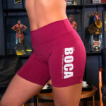 Conjunto Feminino Team Boca <small>(Top alça fina e shorts com bolso lateral)</small> - Imagem 4